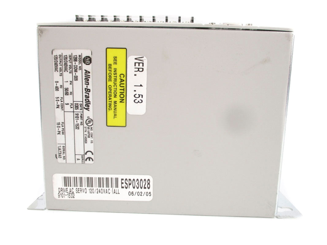 ALLEN BRADLEY 1398-DDM-009 SER. A 240VAC NSNP
