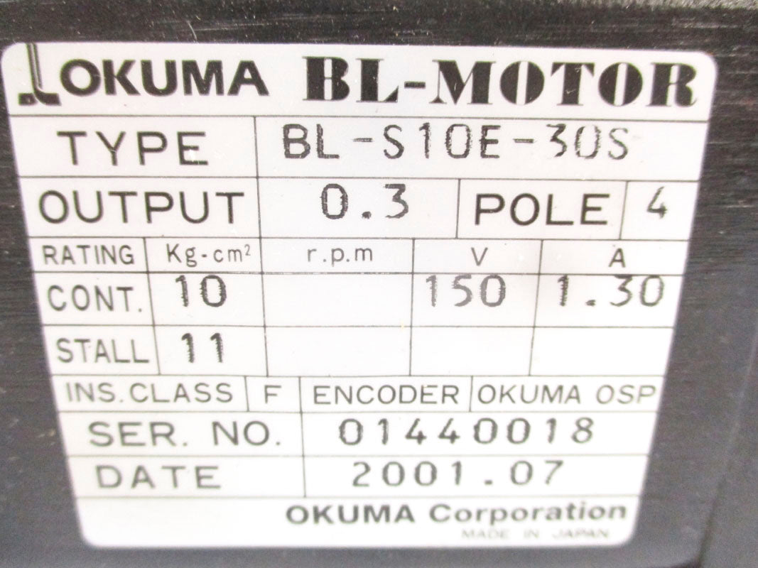 OKUMA BL-S10E-30S 150V 1.30A NSNP