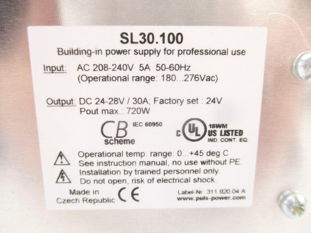 PULS SL30.100 240V 5A NSMP