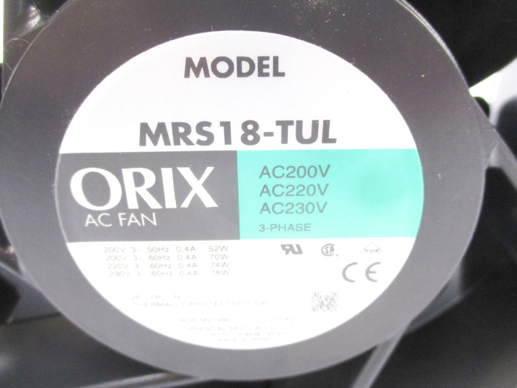 ORIENTAL MOTOR MRS18-TUL 230VAC 0.4A NSMP