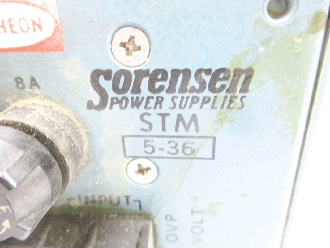 SORENSEN STM5-36 115V UNMP