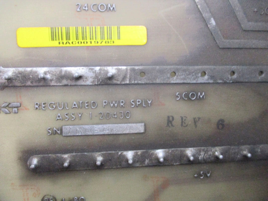 KEARNEY & TRECKER 1-20430 REV. 6 UNMP