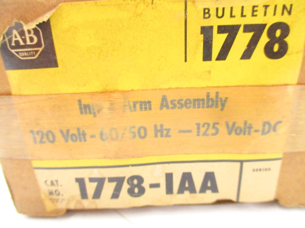ALLEN BRADLEY 1778-IAA 120V NSMP