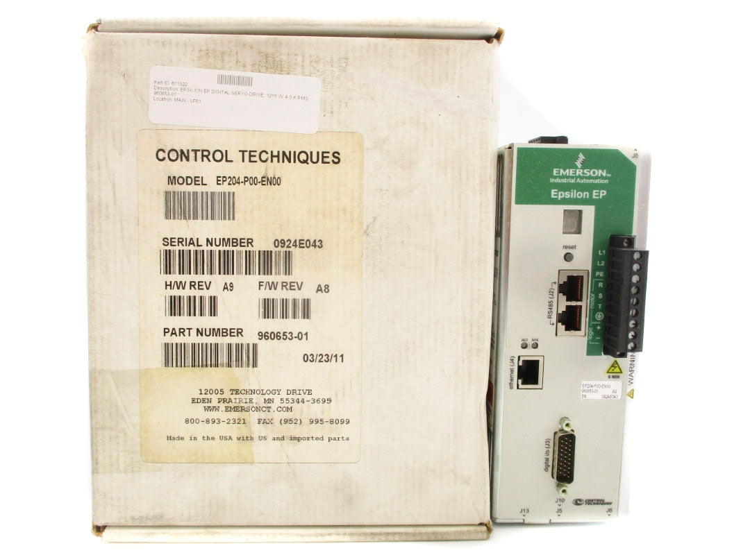 CONTROL TECHNIQUES EP204-P00-EN0 960653-01 240VAC NSMP
