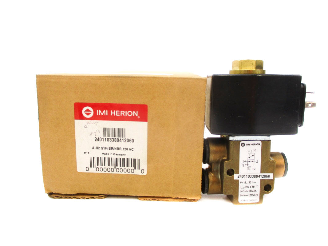 IMI HERION 2401103380412060 120VAC NSMP