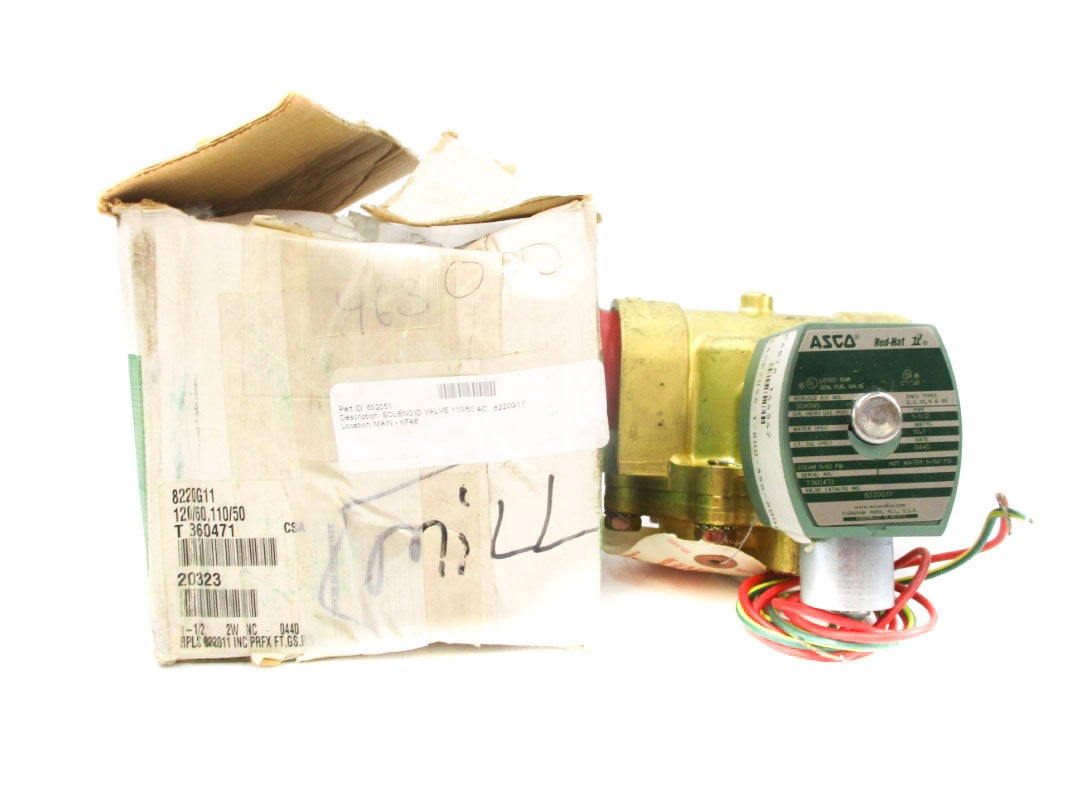 ASCO 8220G11 120V 150PSI 1 1/2" NSMP