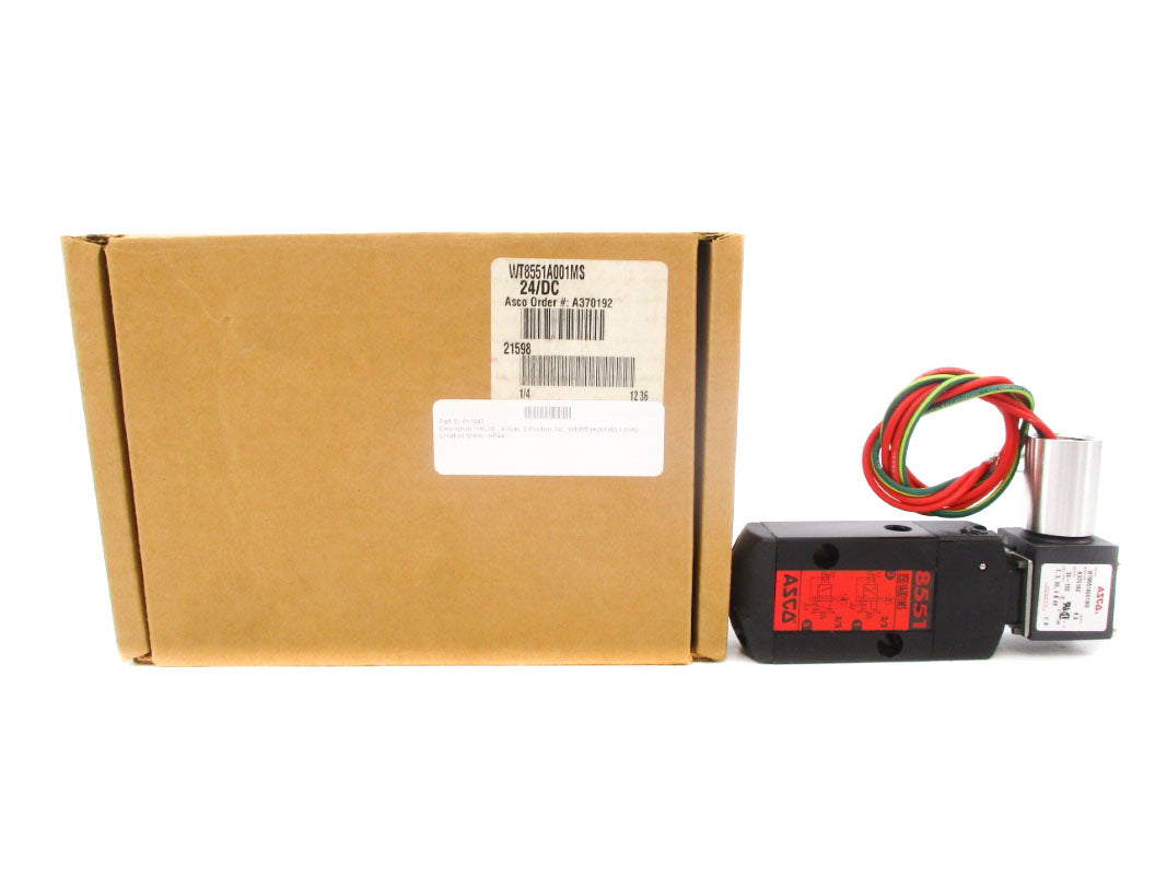 ASCO WT8551A001MS 24VDC 30-150PSI NSMP