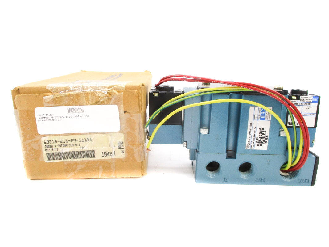 MAC 6321D-211-PM-111DA 120V 150PSI NSMP