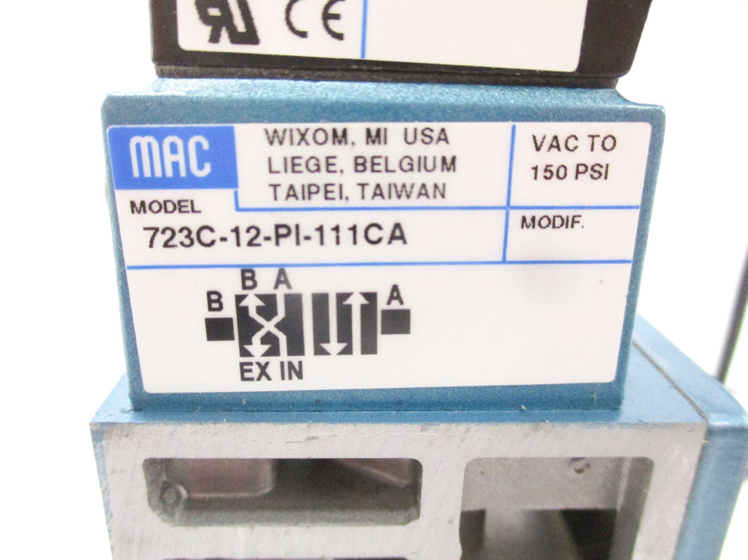 MAC 723C-12-PI-111CA 120V 150PSI NSMP
