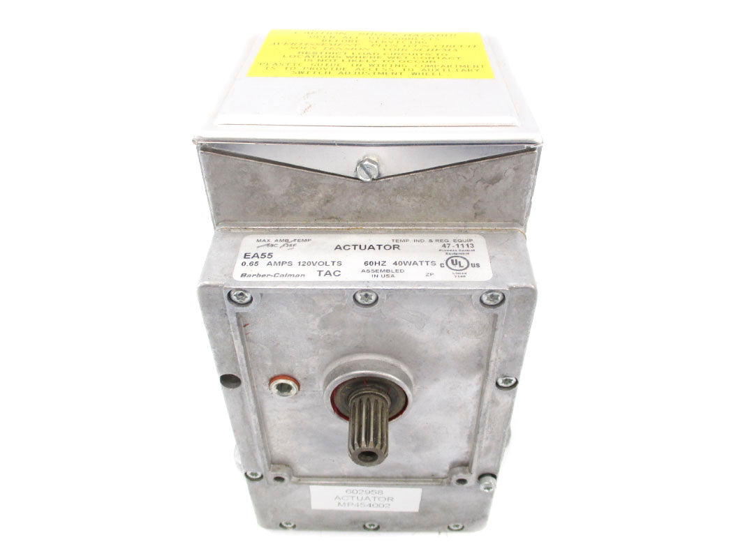 BARBER-COLMAN EA55 120V 0.65A (AS PICTURED) NSNP