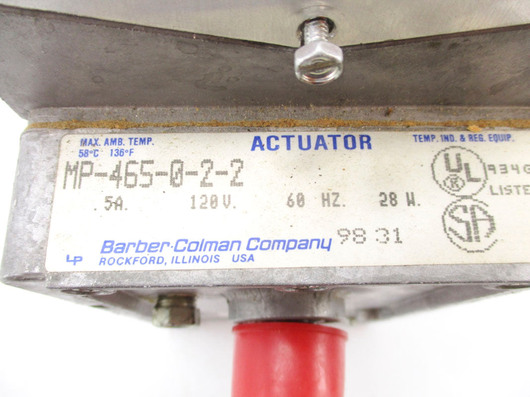 BARBER-COLMAN MP-465-0-2-2 120V 5A NSNP