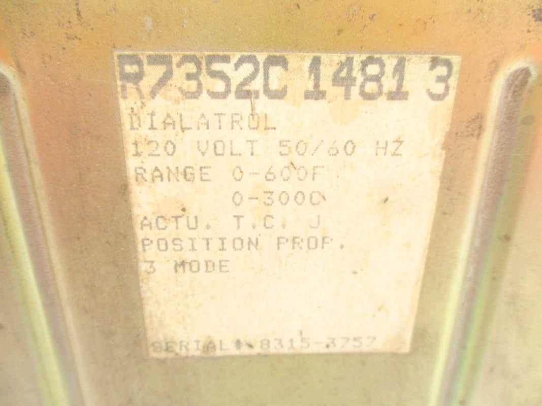 HONEYWELL R7352C14813 120V 0-600F UNMP