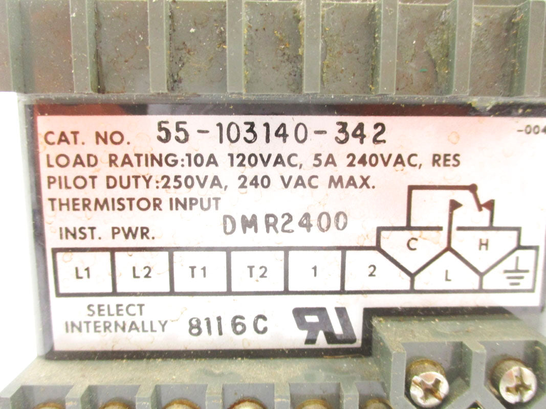 FENWALL 55-103140-342 240VAC 5A 0-800F UNMP