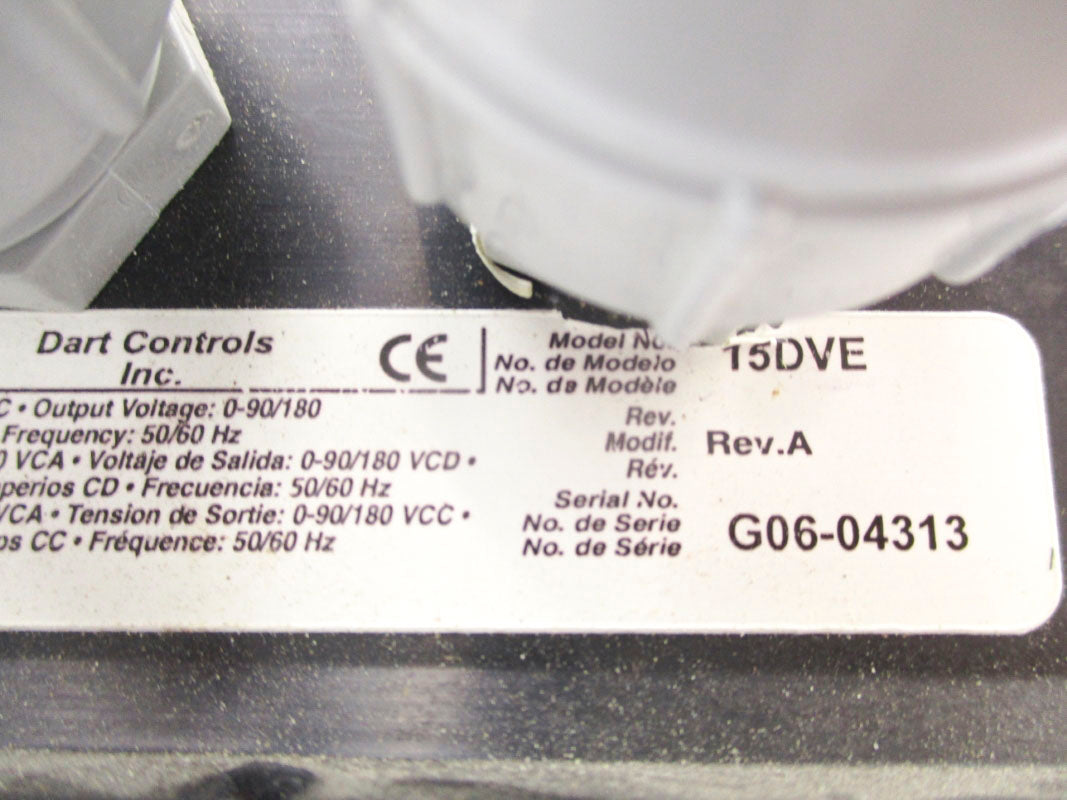 DART CONTROLS 15DVE UNMP