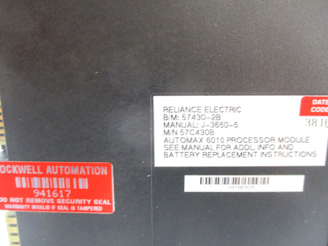 RELIANCE ELECTRIC 57C430B 57430-2B REMAN