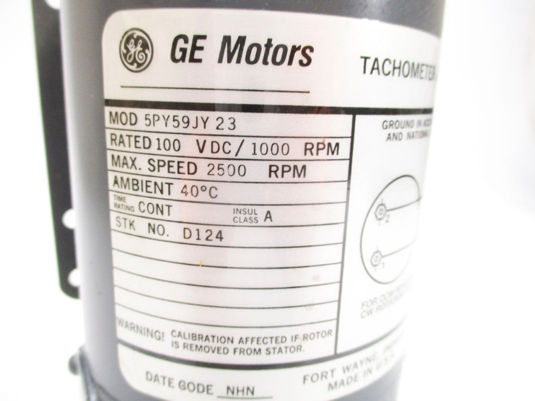 GENERAL ELECTRIC 5PY59JY23 100VDC NSMP