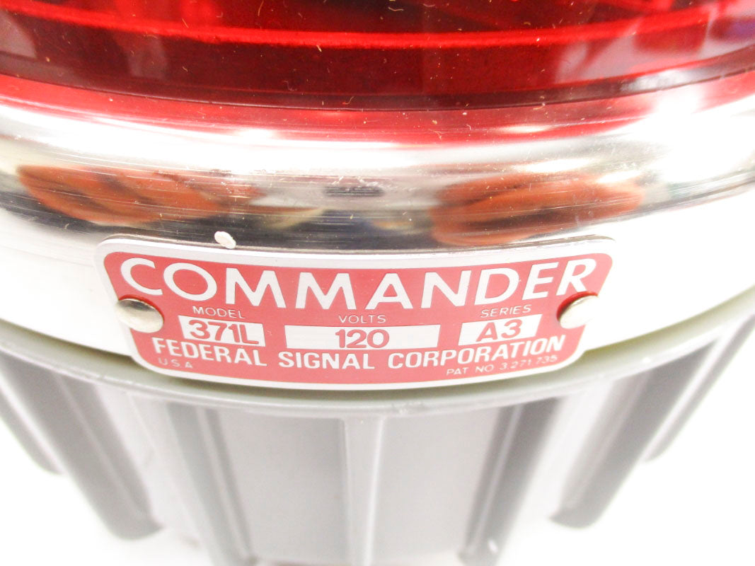 FEDERAL SIGNAL 371L120R SER. A3 120VAC NSMP