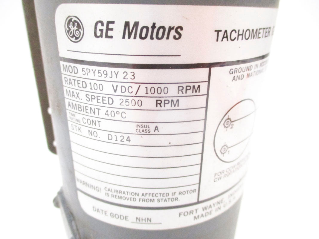 GENERAL ELECTRIC 5PY59JY23 100VDC NSNP
