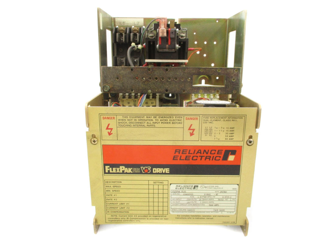 RELIANCE ELECTRIC 14C56U 230V 10.5A UNMP