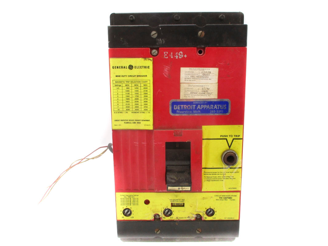 GENERAL ELECTRIC TK138FMD 1000VAC 800A UNMP