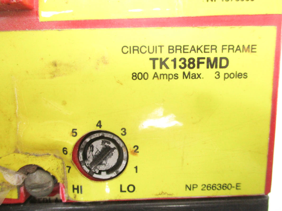 GENERAL ELECTRIC TK138FMD 1000VAC 800A UNMP