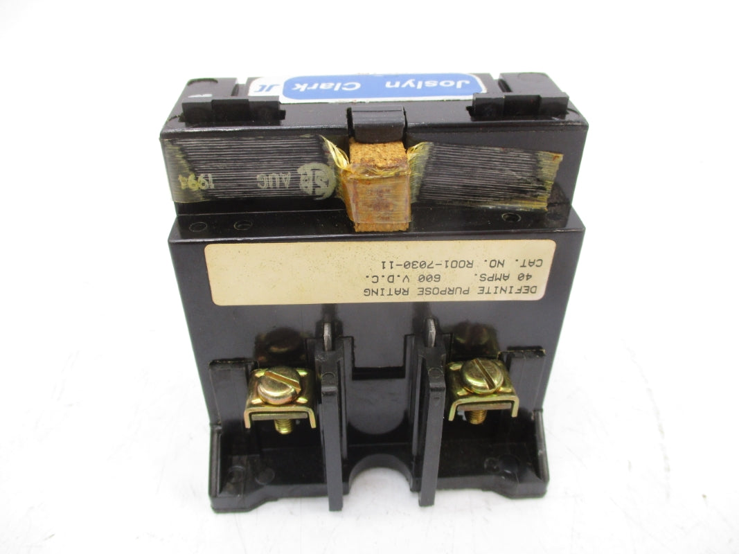JOSLYN CLARK R001-7030-11 78090-50R 120V 40A NSMP