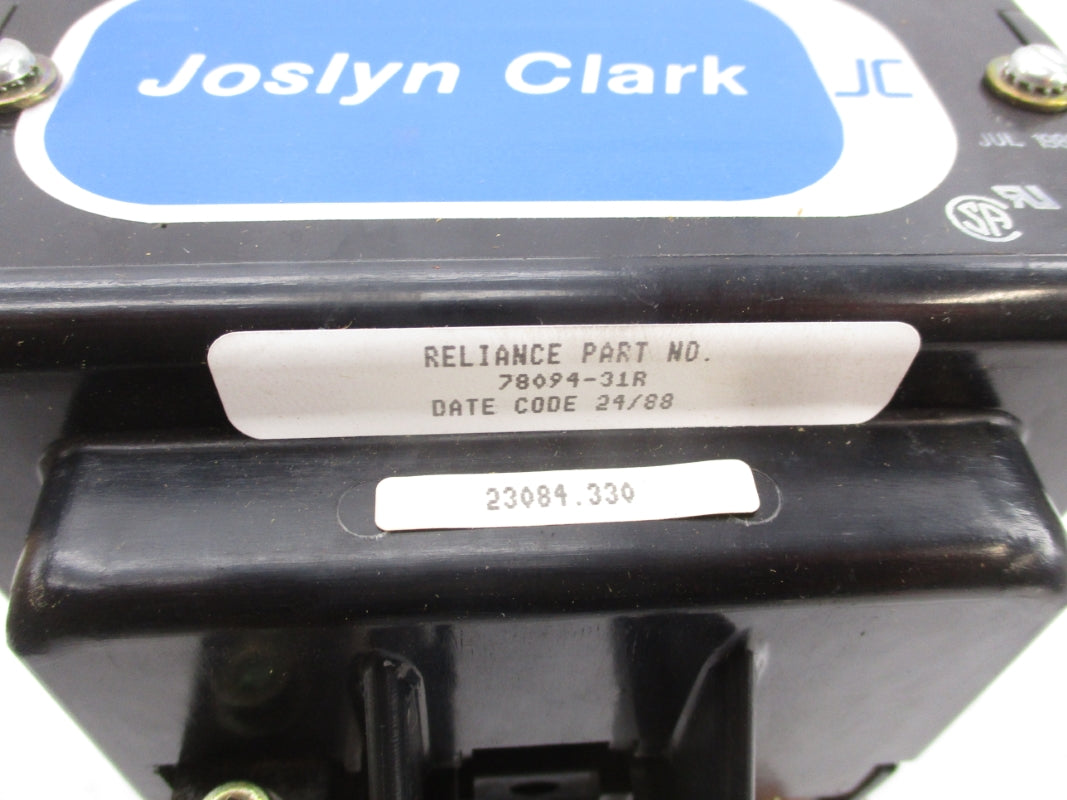 JOSLYN CLARK RDP9-11100 78094-31R 120V 265A NSMP