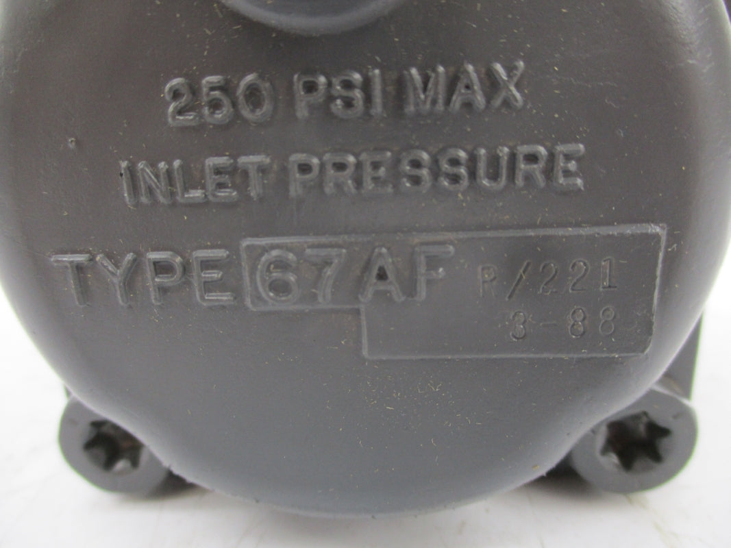 FISHER 67AFP/221 250PSI NSNP