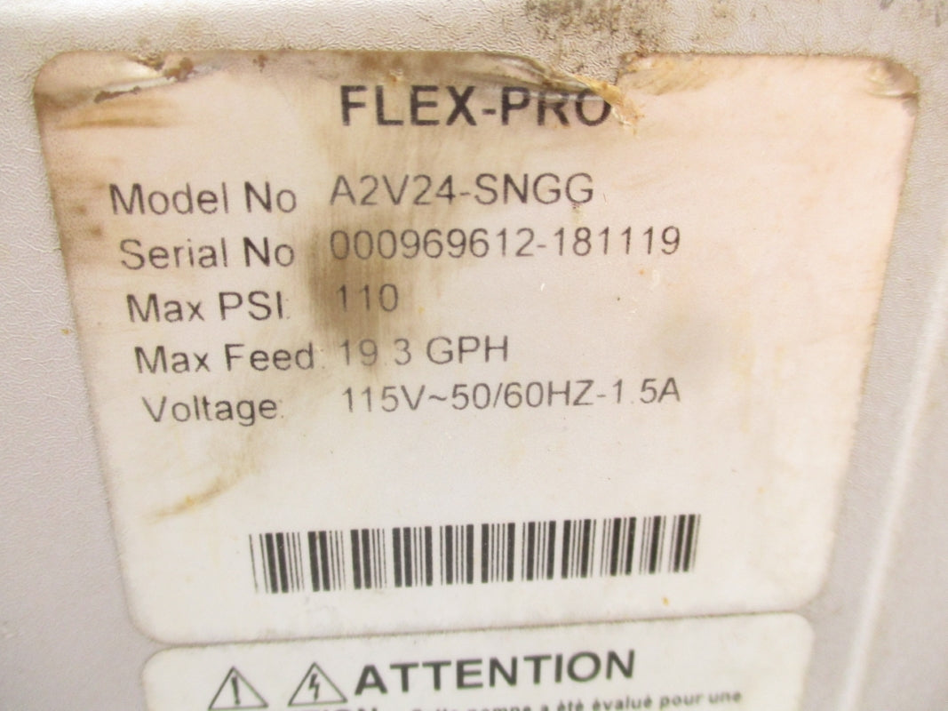 FLEX-PRO A2V24-SNGG 115V 1.5A 110PSI UNMP