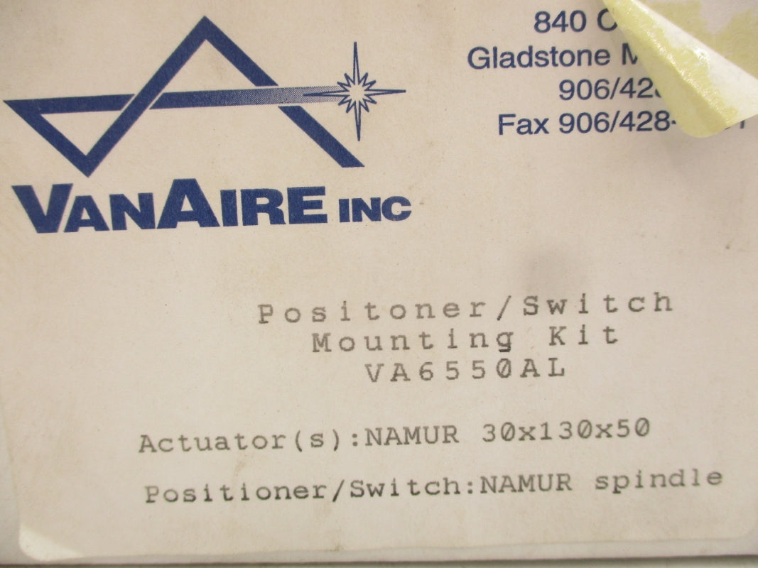 VANAIRE VA6550AL NSMP