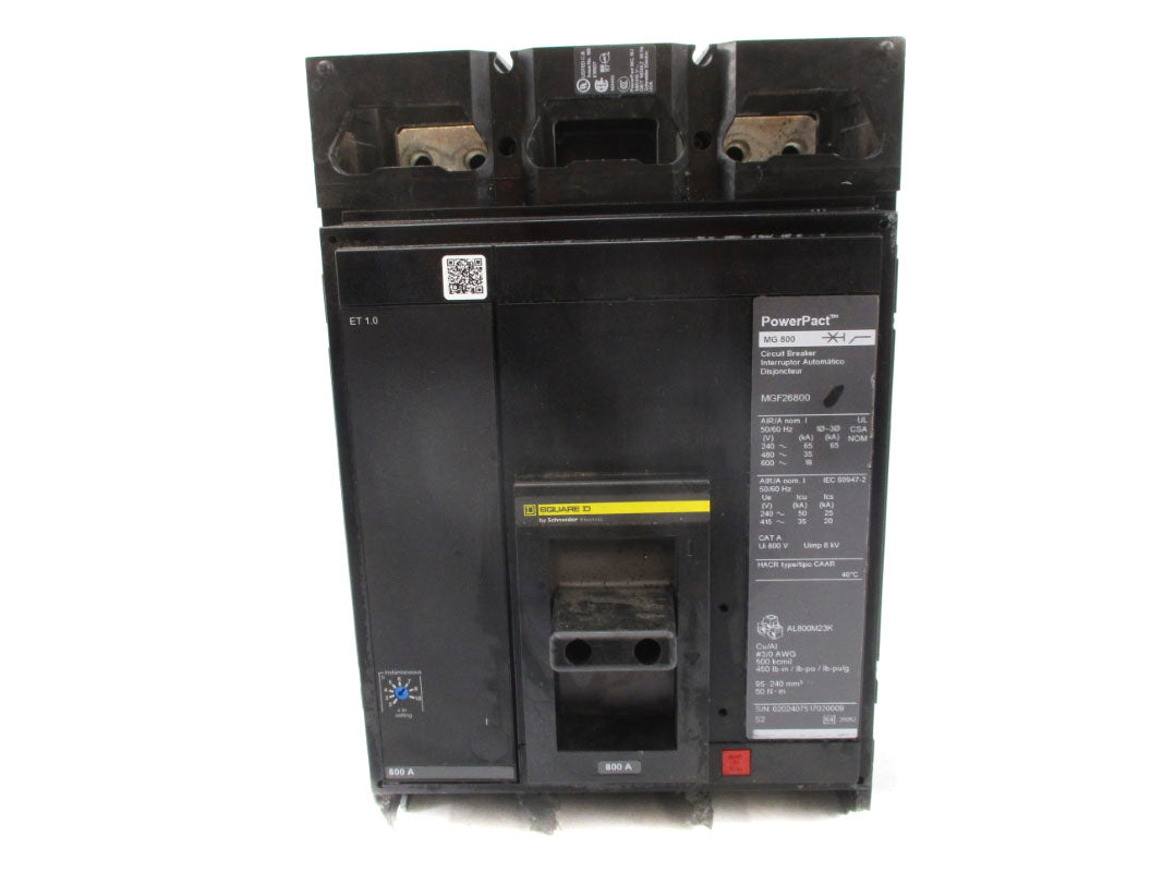 SQUARE D MGF26800 480V 800A (AS PICTURED) NSNP