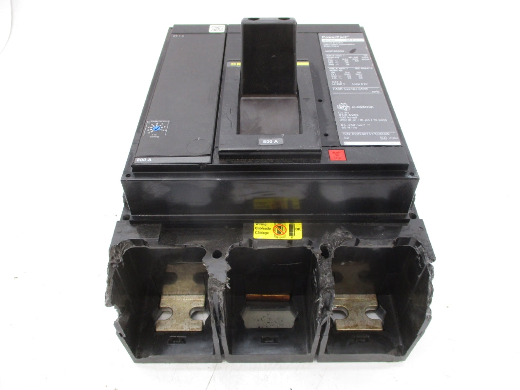 SQUARE D MGF26800 480V 800A (AS PICTURED) NSNP