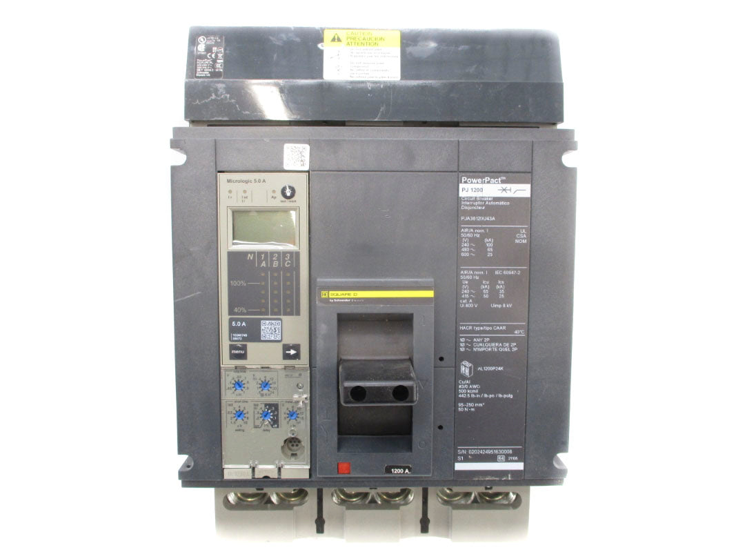 SQUARE D PJA36120U43A 480V 1200A NSNP