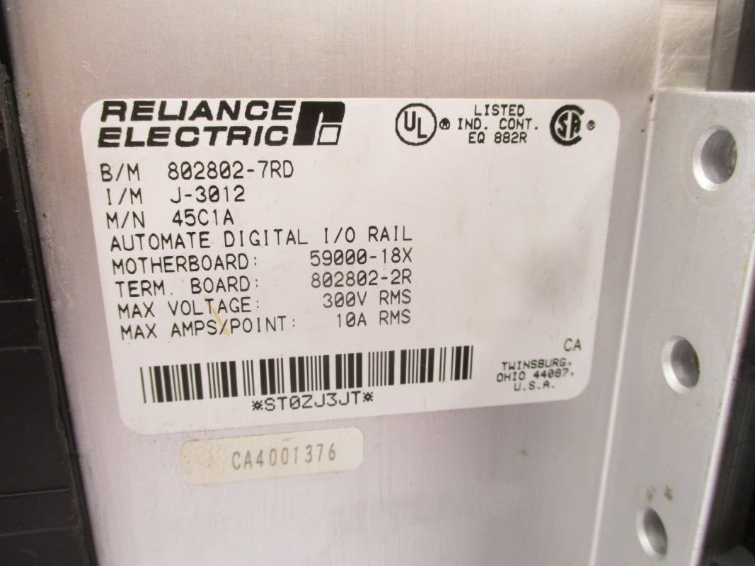 RELIANCE ELECTRIC 45C1A 300V 10A UNMP