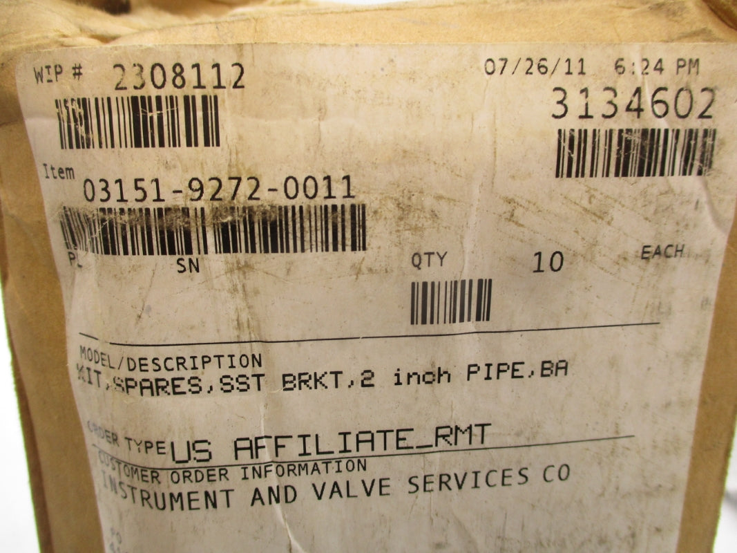 ROSEMOUNT 03151-9272-0011 (PKG OF 3) NSMP