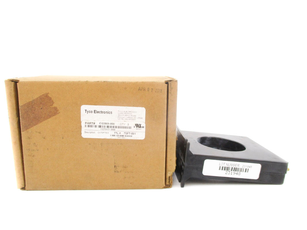 TYCO 7SFT-501 500:5 600V (PKG OF 3) NSMP