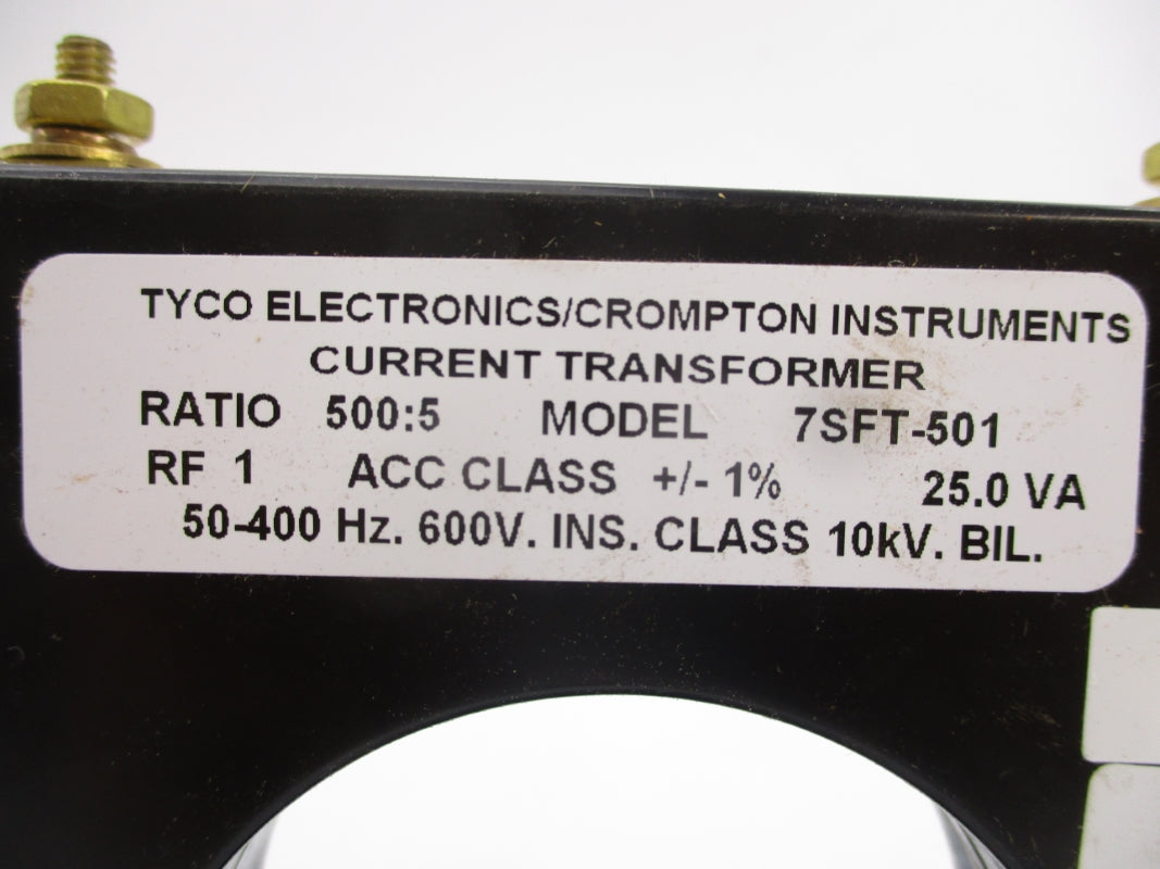 TYCO 7SFT-501 500:5 600V (PKG OF 3) NSMP