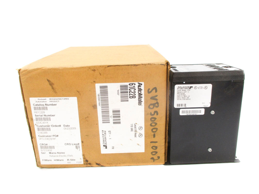 RELIANCE ELECTRIC 61C22B 803456-37RE 120VAC .5A REMAN