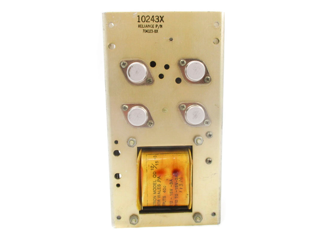 RELIANCE ELECTRIC 704323-8X 15V 3A UNMP