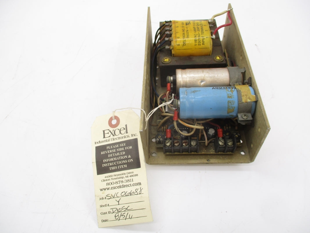 RELIANCE ELECTRIC 704323-8X 15V 3A UNMP