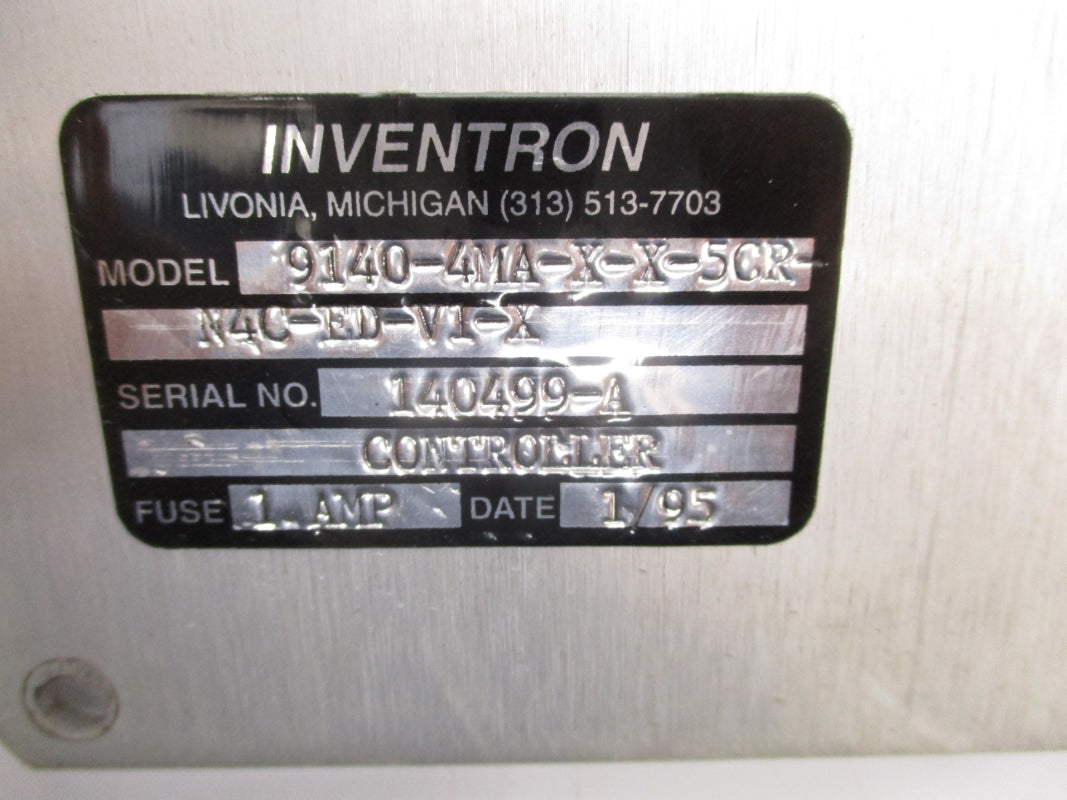 INVENTRON 9140-4MA-X-X-5CR-N4C-ED-V1-X 1A UNMP