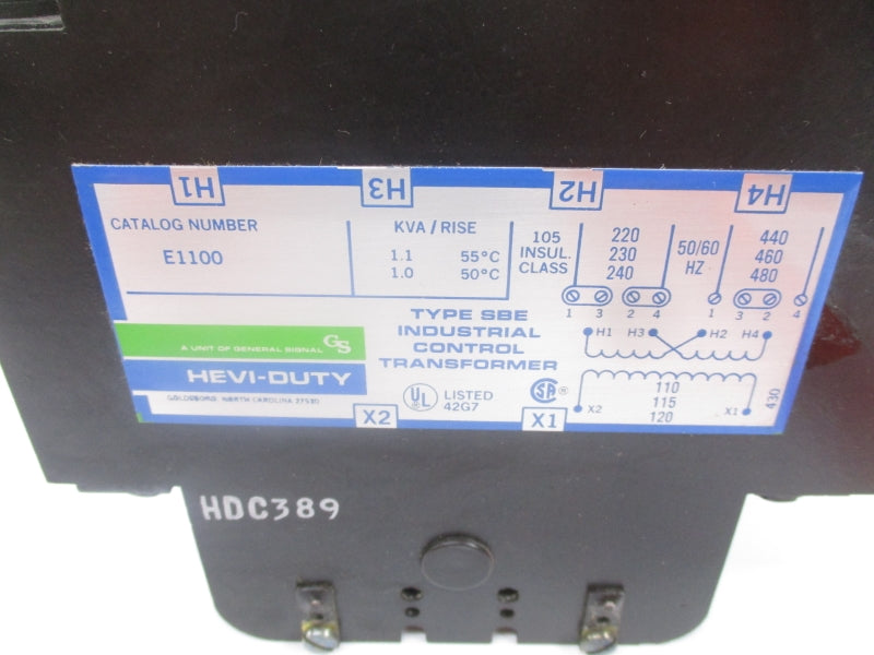 HEVI-DUTY E1100 240/480V NSMP