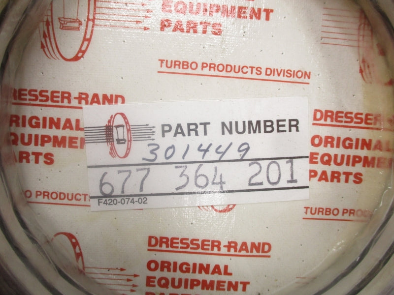 DRESSER-RAND 677364201 301449 NSMP