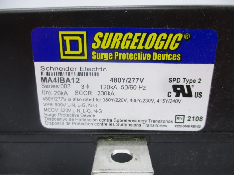 SQUARE D MA4IBA12 SER. 003 480Y/277V NSNP