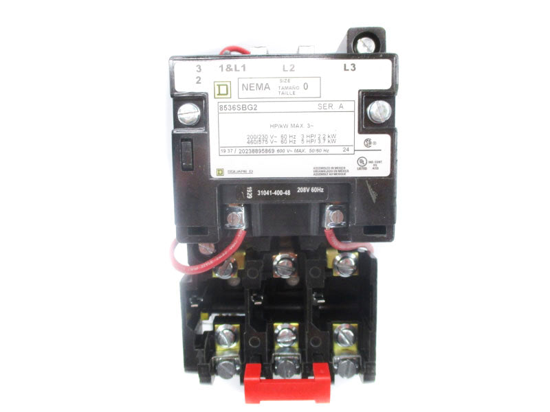 SQUARE D 8536SBG2 SER. A 208V NSNP