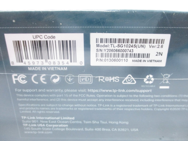 T-S LINK TL-SG1024S 0130600110 VER. 2.6 NSFS