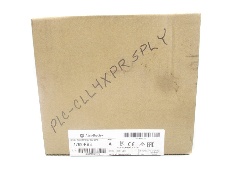 ALLEN BRADLEY 1768-PB3 SER. A DATE: 2016 NSFS