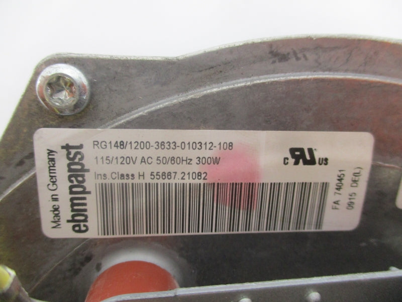 EBMPAPST RG148/1200-3633-010312-108 115/120VAC NSNP