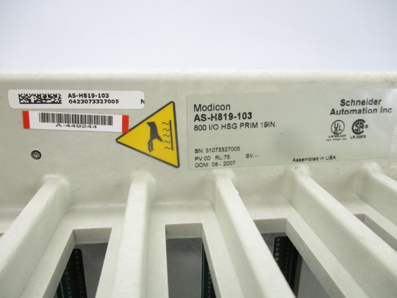SCHNEIDER AUTOMATION AS-H819-103 NSNP