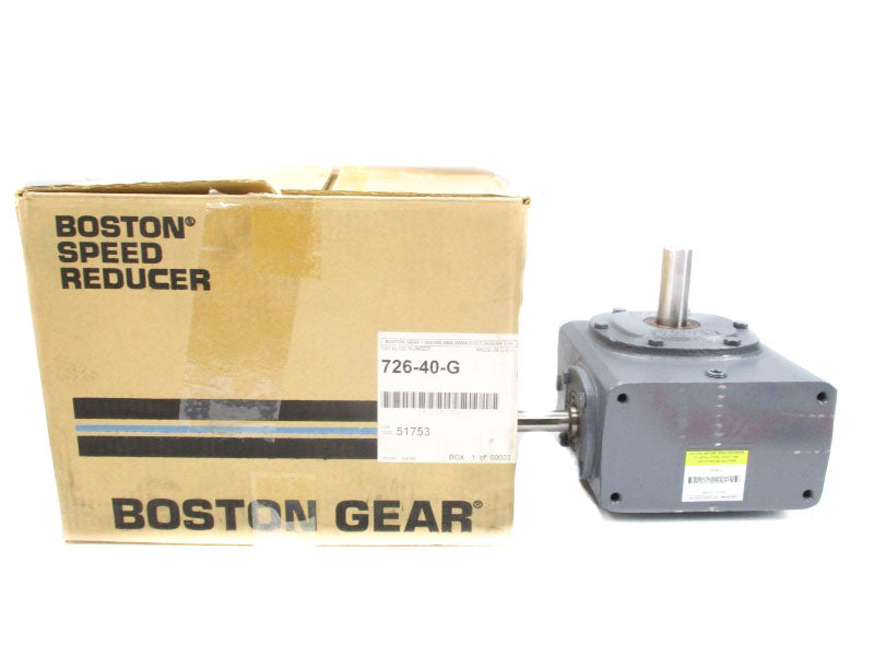 BOSTON GEAR 726-40-G 40:1 NSMP